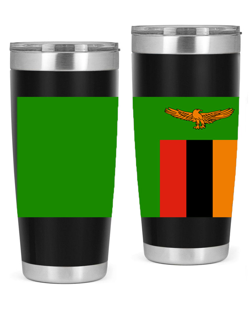 Zambia 2#- world flags- Tumbler