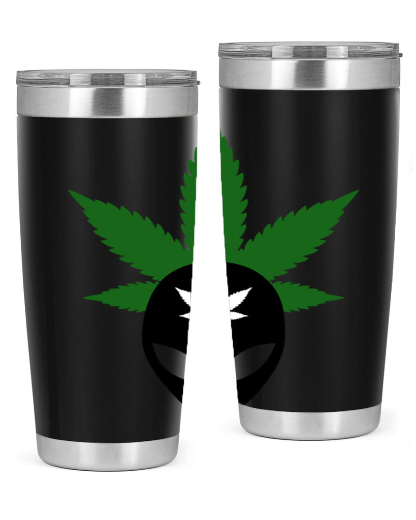 alien cannabis 11#- marijuana- Tumbler