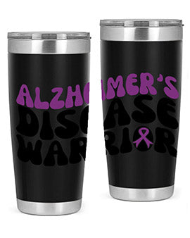 alzheimer s disease warrior 4#- alzheimers- Tumbler