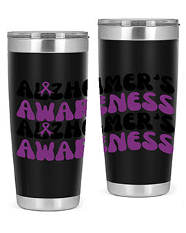 alzheimers awareness 114#- alzheimers- Tumbler