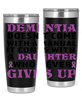 alzheimers awareness style 107#- alzheimers- Tumbler