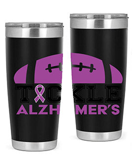 alzheimers awareness style 110#- alzheimers- Tumbler