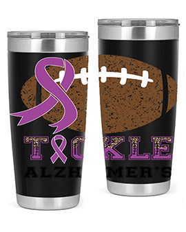 alzheimers awareness style 112#- alzheimers- Tumbler