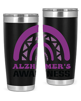 alzheimers awareness style 42#- alzheimers- Tumbler