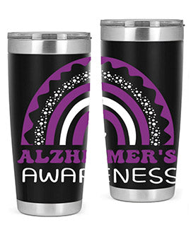 alzheimers awareness style 46#- alzheimers- Tumbler