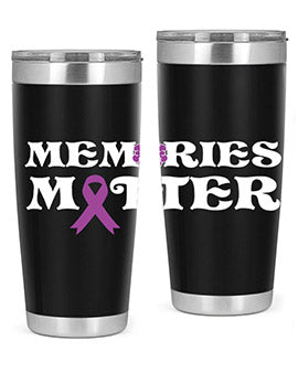 alzheimers awareness style 52#- alzheimers- Tumbler