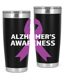 alzheimers awareness style 78#- alzheimers- Tumbler