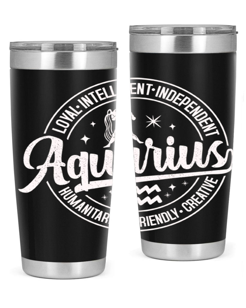 aquarius 77#- zodiac- Tumbler