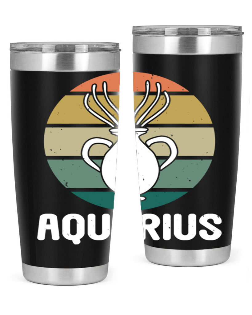 aquarius 78#- zodiac- Tumbler