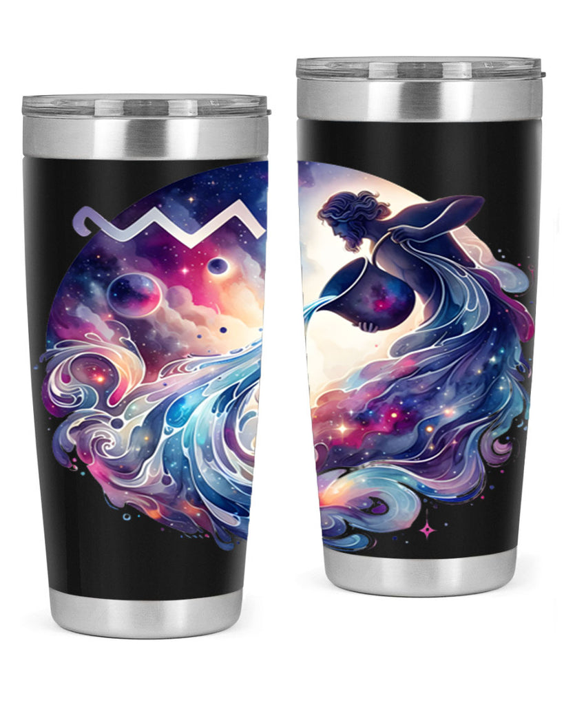 aquarius 89#- zodiac- Tumbler