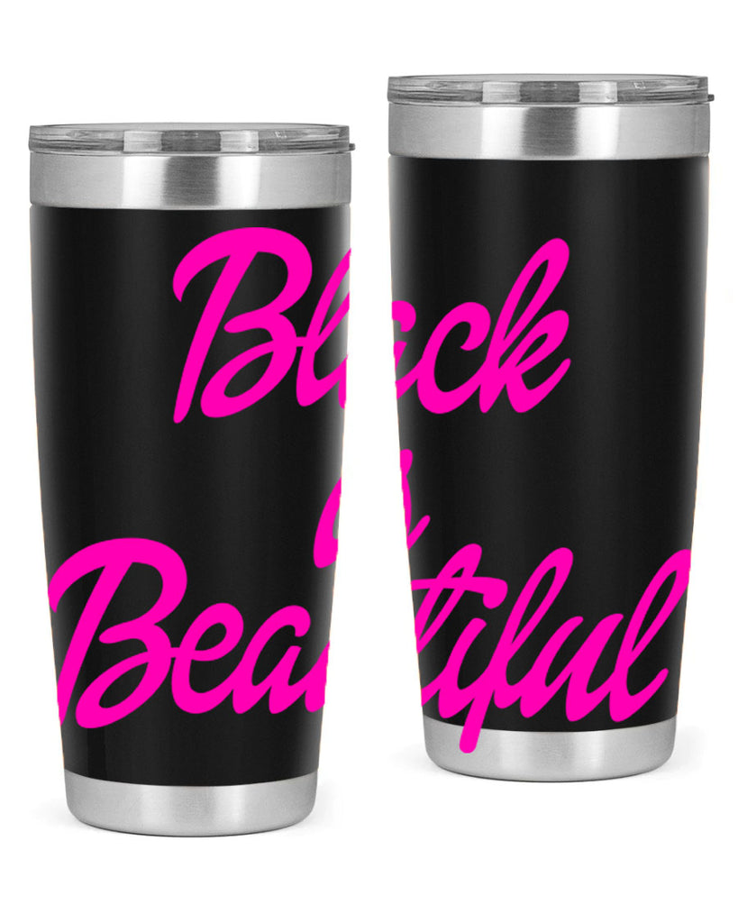 black is beautiful 200#- black words phrases- Cotton Tank