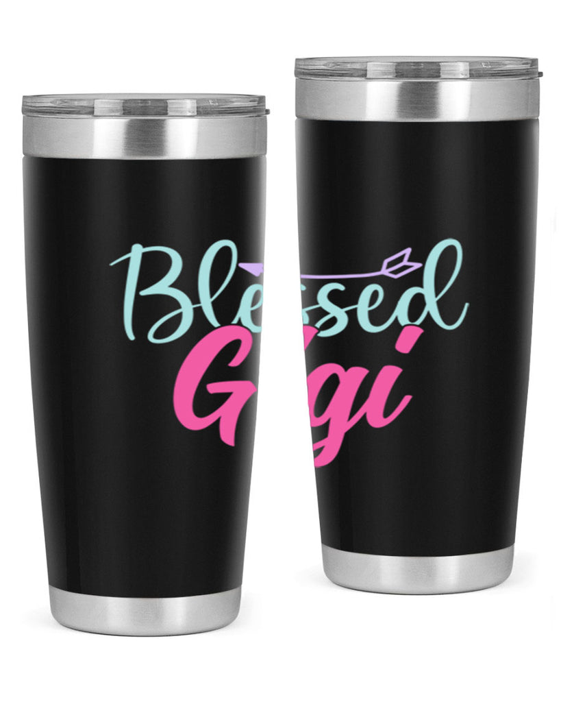 blessed gigi 65#- grandma - nana- Tumbler