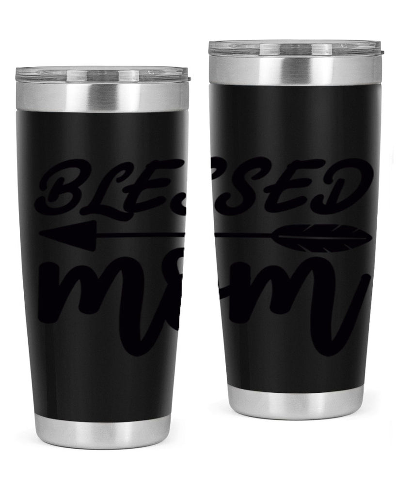 blessed mom 270#- mom- Tumbler