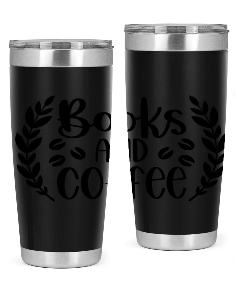 books and coffee 47#- reading- Tumbler