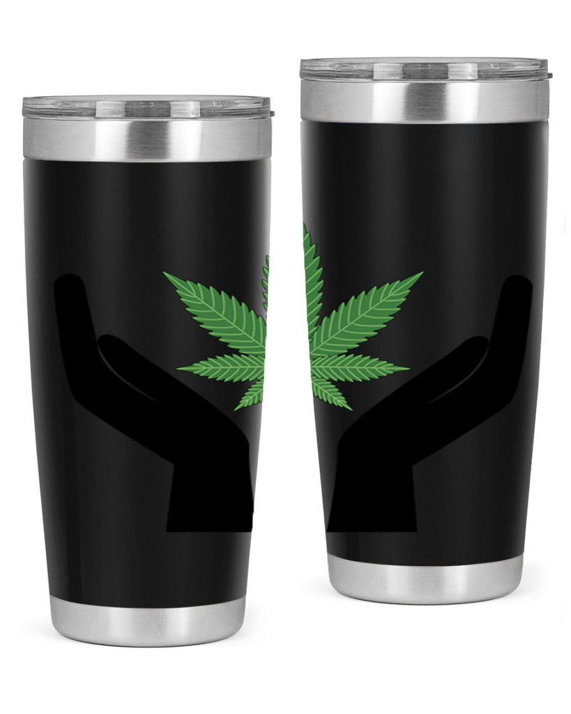 cannabis hands 44#- marijuana- Tumbler