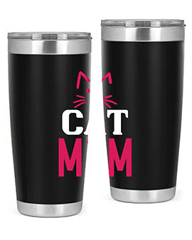 cat mom Style 34#- cat- Tumbler