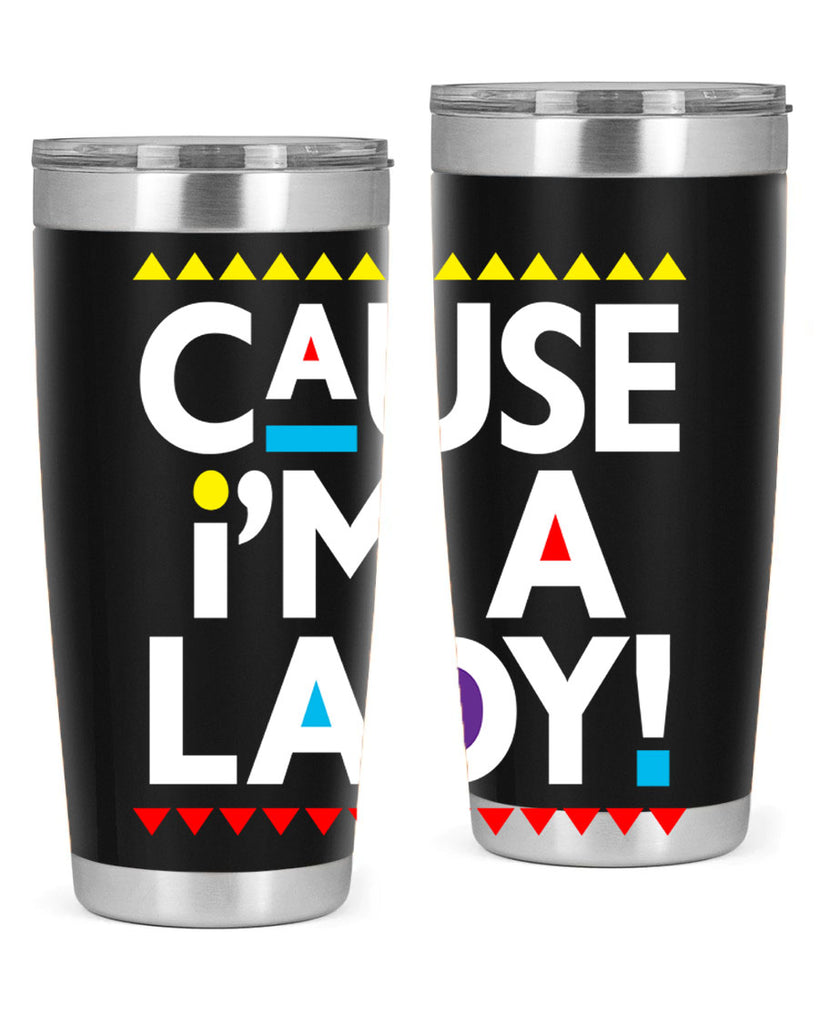 causeimalady 189#- black words phrases- Cotton Tank