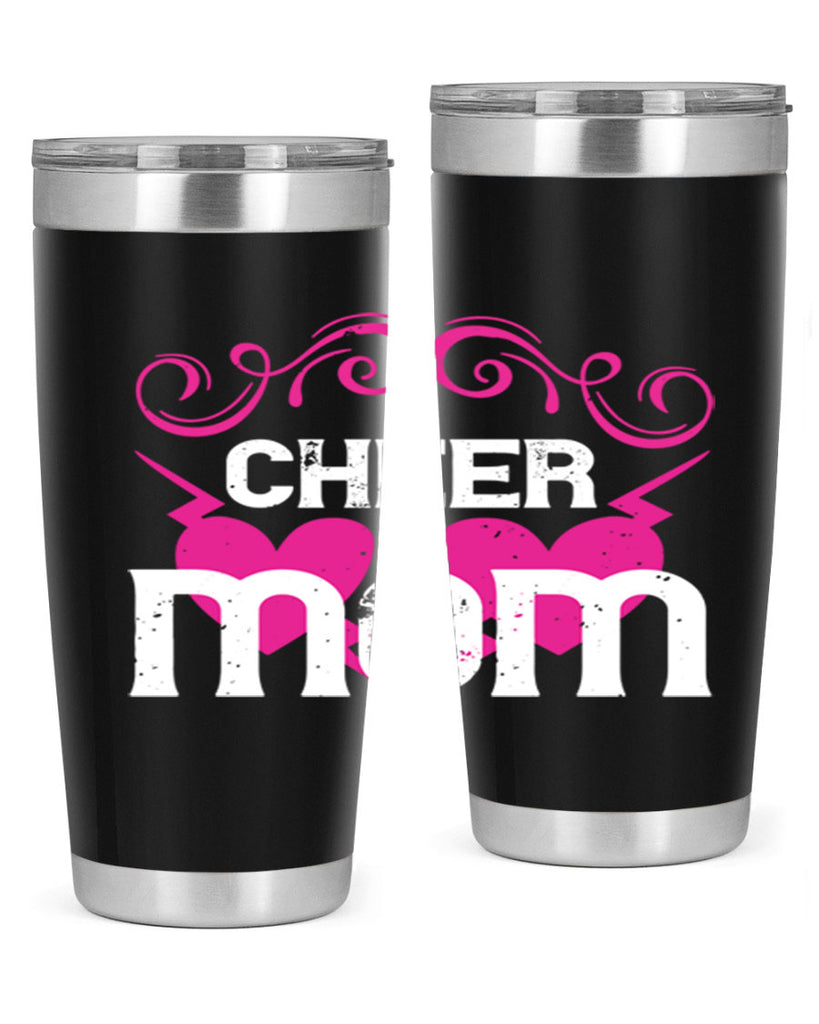 cheer mom 194#- mom- Tumbler