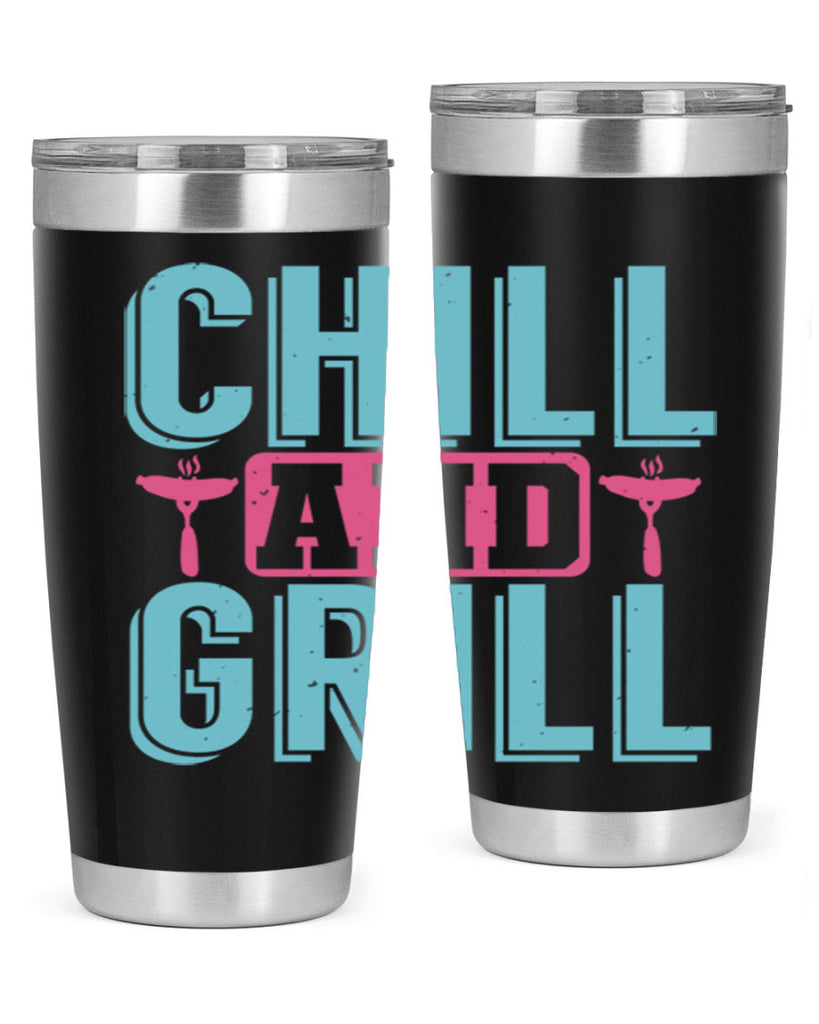 chill and grill 49#- bbq- Tumbler