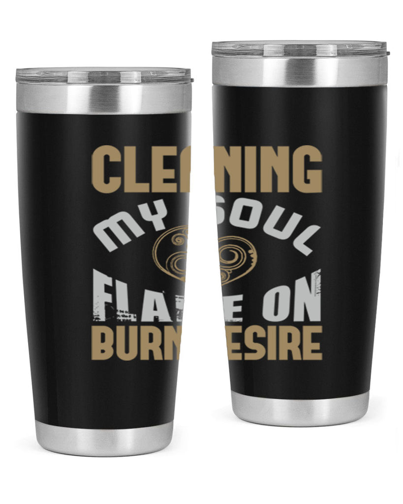 cleaning my sould flame on burn desire Style 43#- cleaner- tumbler