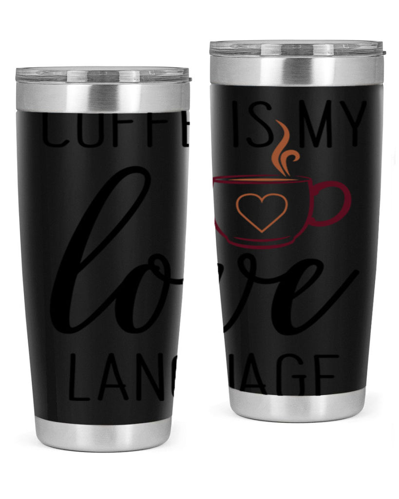 coffee language 245#- coffee- Tumbler