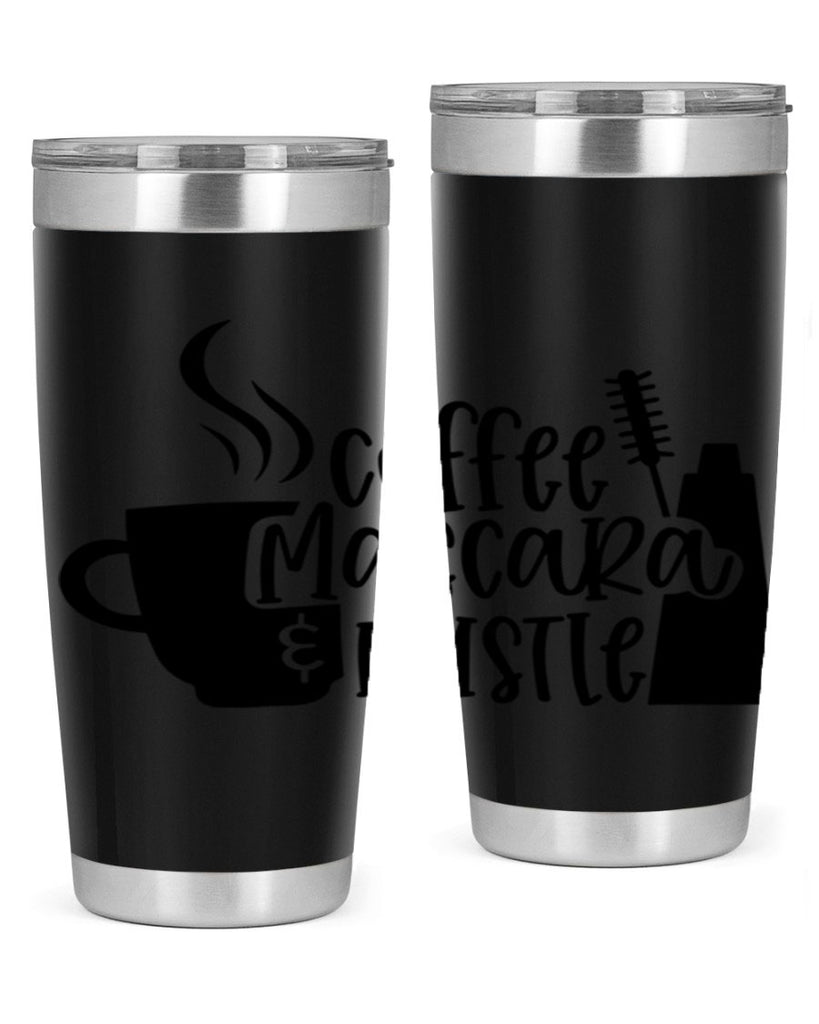 coffee mascara hustle 145#- coffee- Tumbler