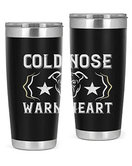 cold nose warm heart Style 48#- dog- Tumbler