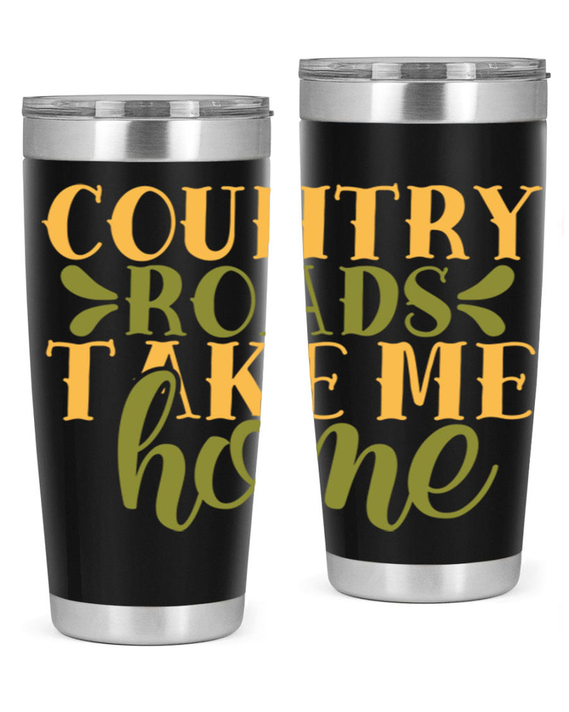 country roads take me home 19#- farming and gardening- Tumbler