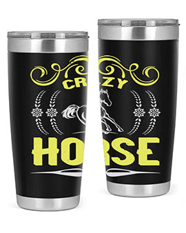 crazy horse Style 9#- horse- Tumbler