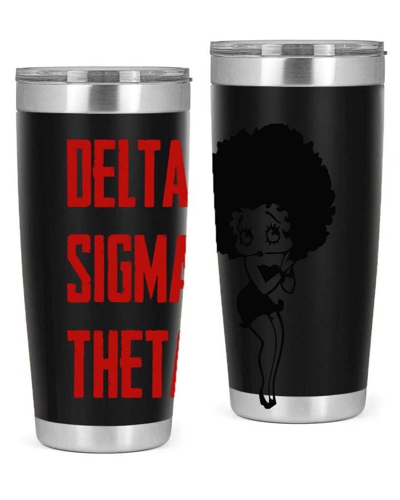 delta sigma theta 5#- black words phrases- Cotton Tank