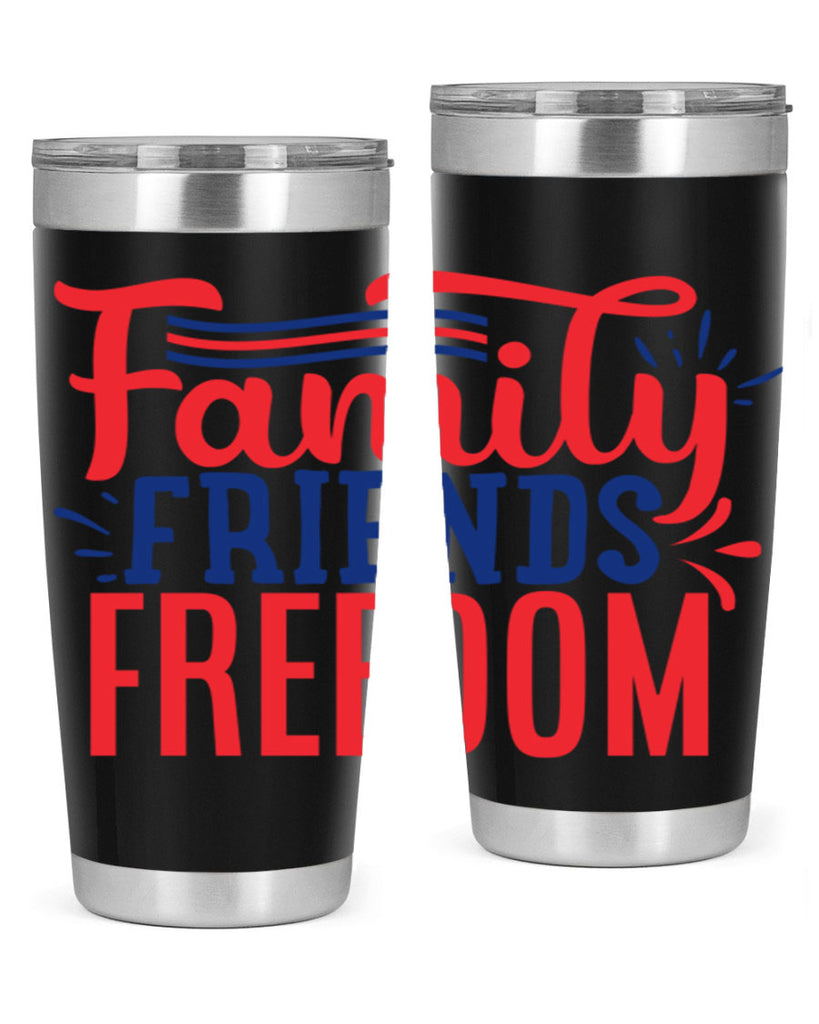 family friends freedom Style 48#- Fourt Of July- Tumbler