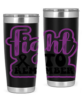 fight to remember 143#- alzheimers- Tumbler