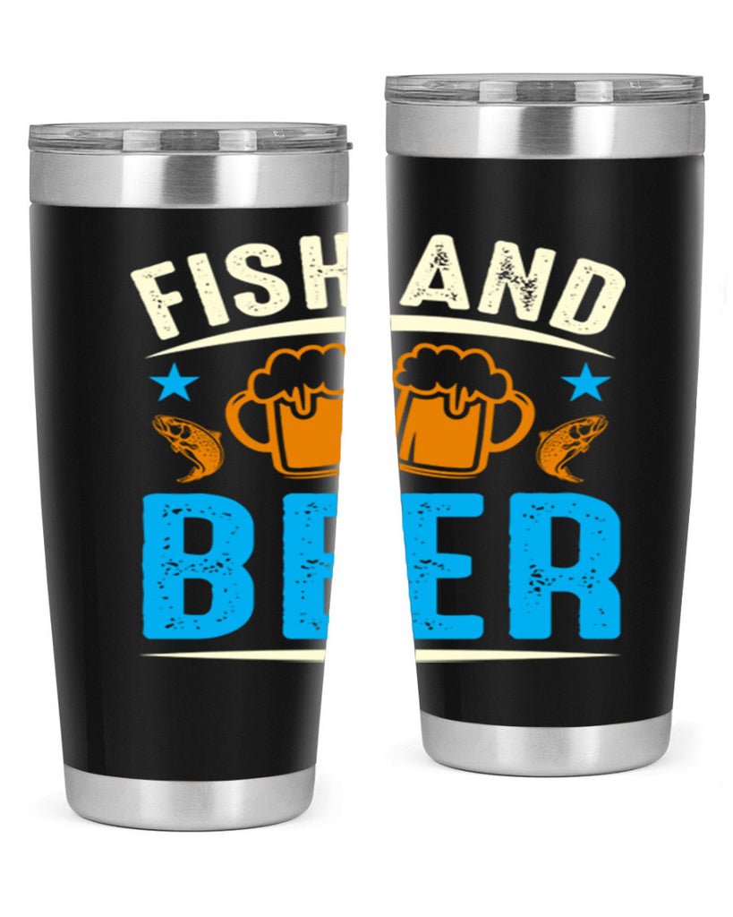 fish and beer 114#- beer- Tumbler