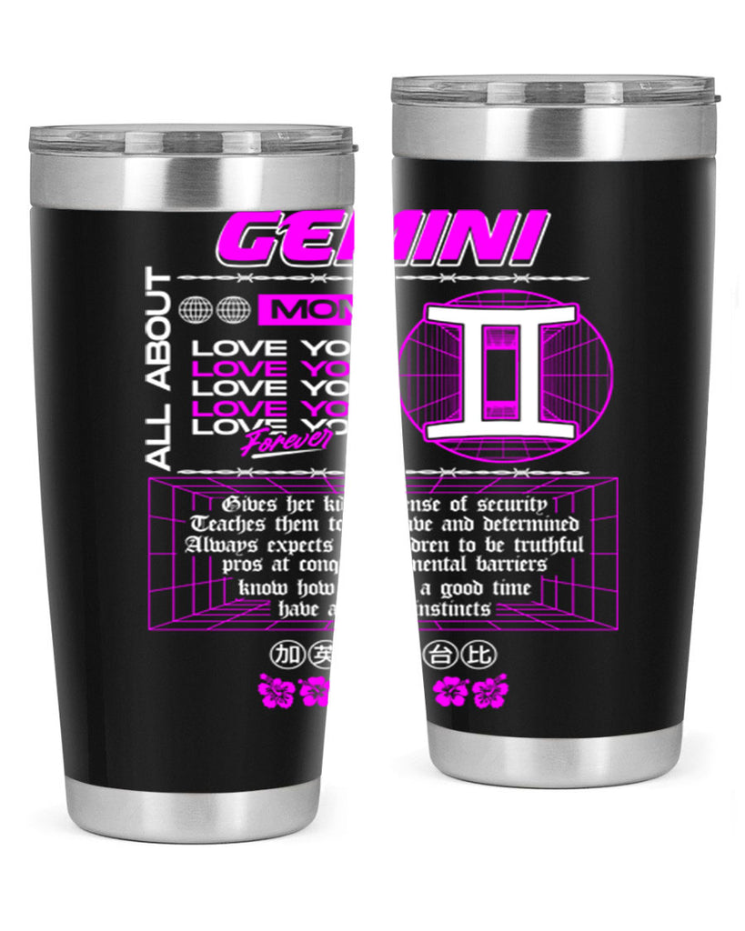 gemini 244#- zodiac- Tumbler