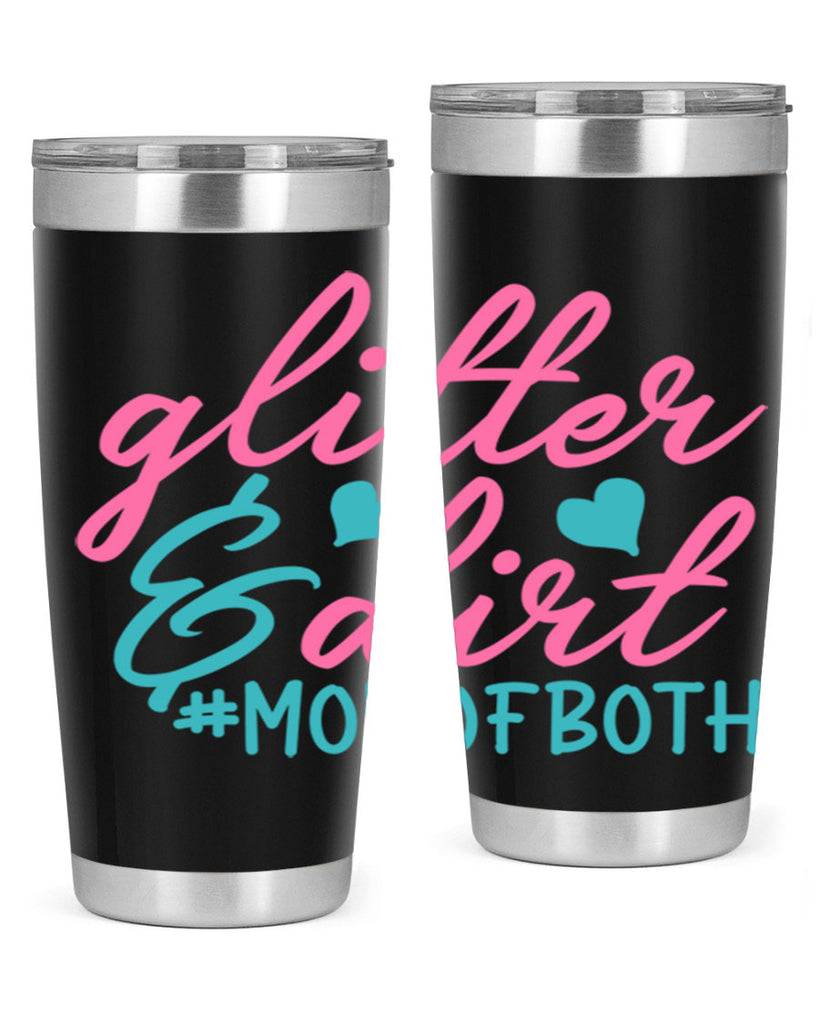 glitter dirt momofboth 265#- mom- Tumbler