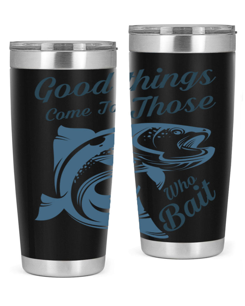 good things 127#- fishing- Tumbler