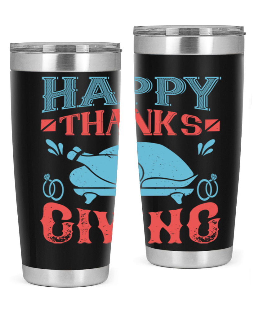 happy thanks giving 36#- thanksgiving- Tumbler