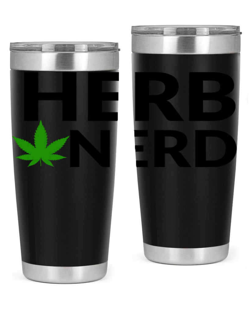 herb nerd 108#- marijuana- Tumbler