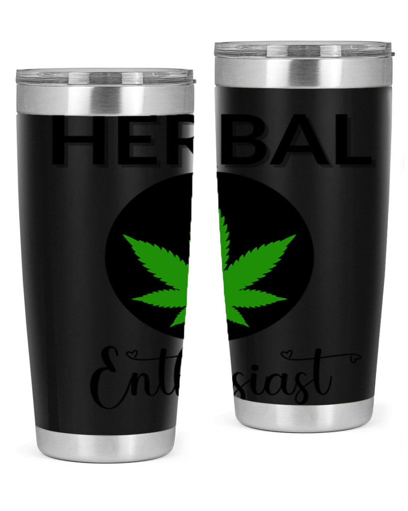 herbal enthusiast 109#- marijuana- Tumbler