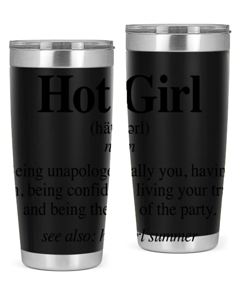 hot girl  summer definition 125#- black words phrases- Cotton Tank