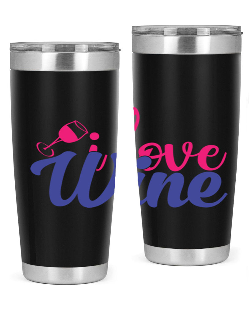 i love wine 402#- mom- Tumbler