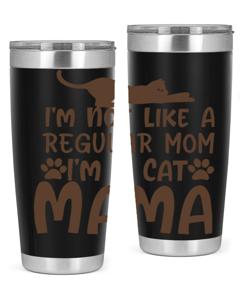 im not like a regular mom im a cat mama 256#- mom- Tumbler