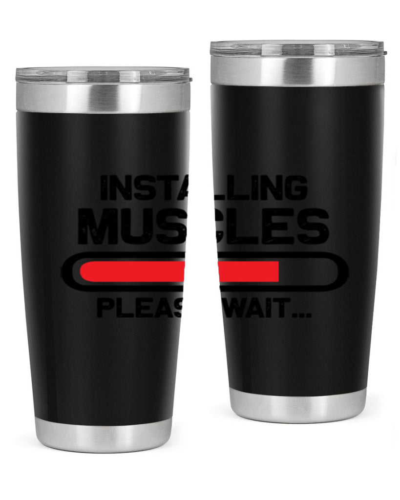 installing muscles please wait 7#- gym- Tumbler