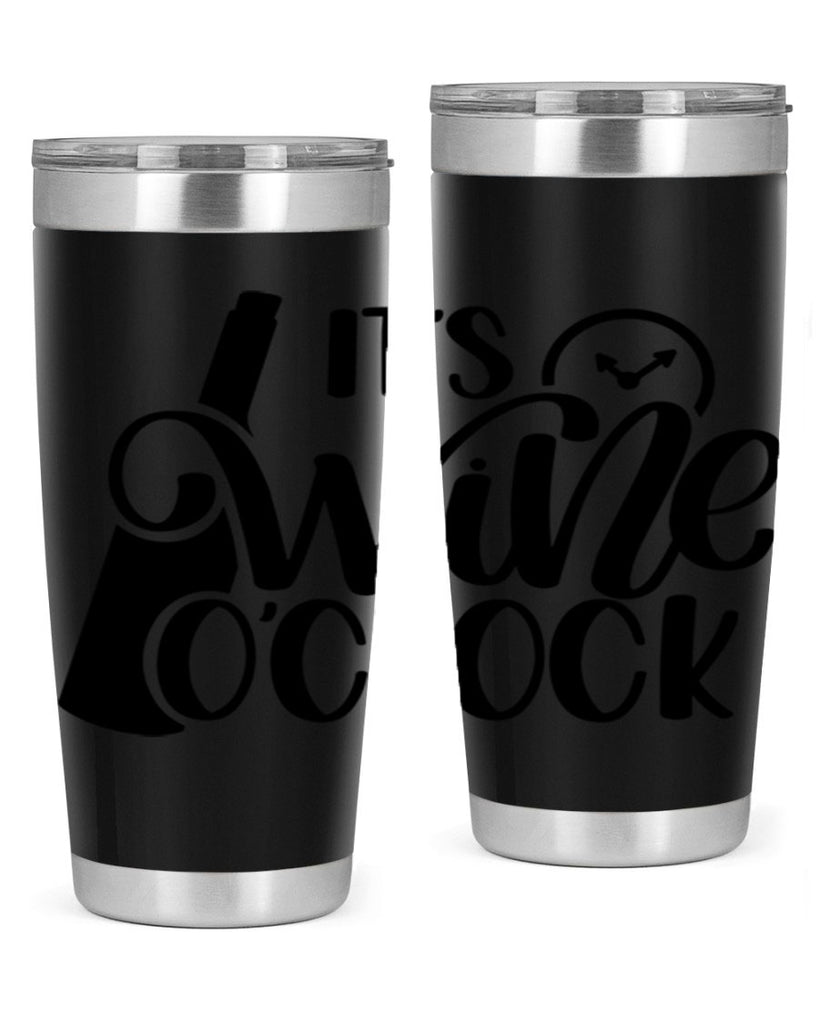 its wine oclock 47#- wine- Tumbler