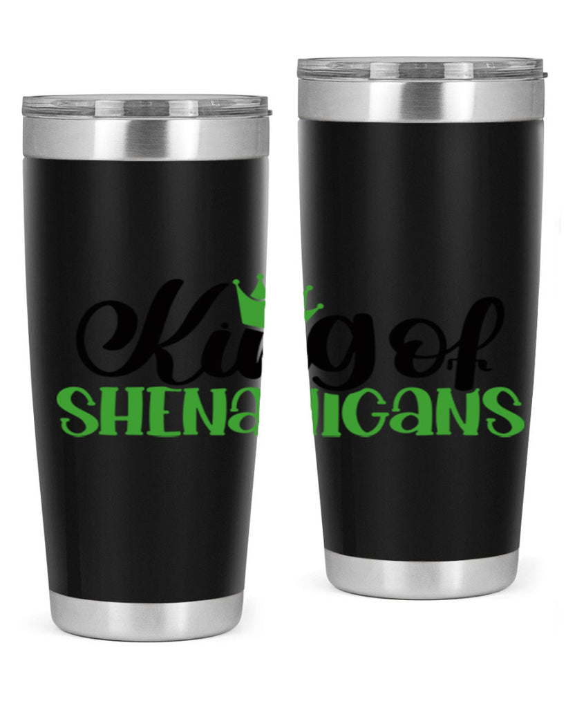 king Of Shenanigans Style 74#- St Patricks Day- Tumbler