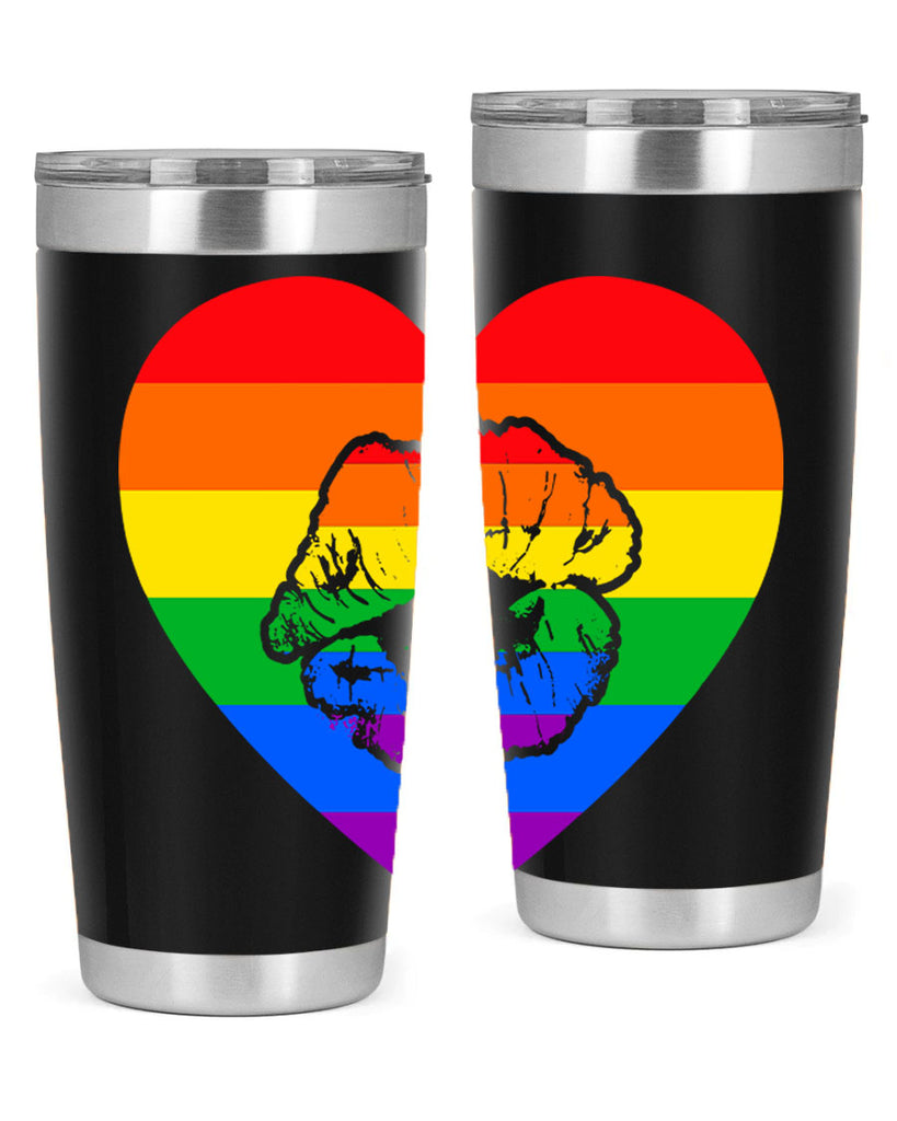 lgbt rainbow cool lip lgbt 96#- lgbt- Tumbler