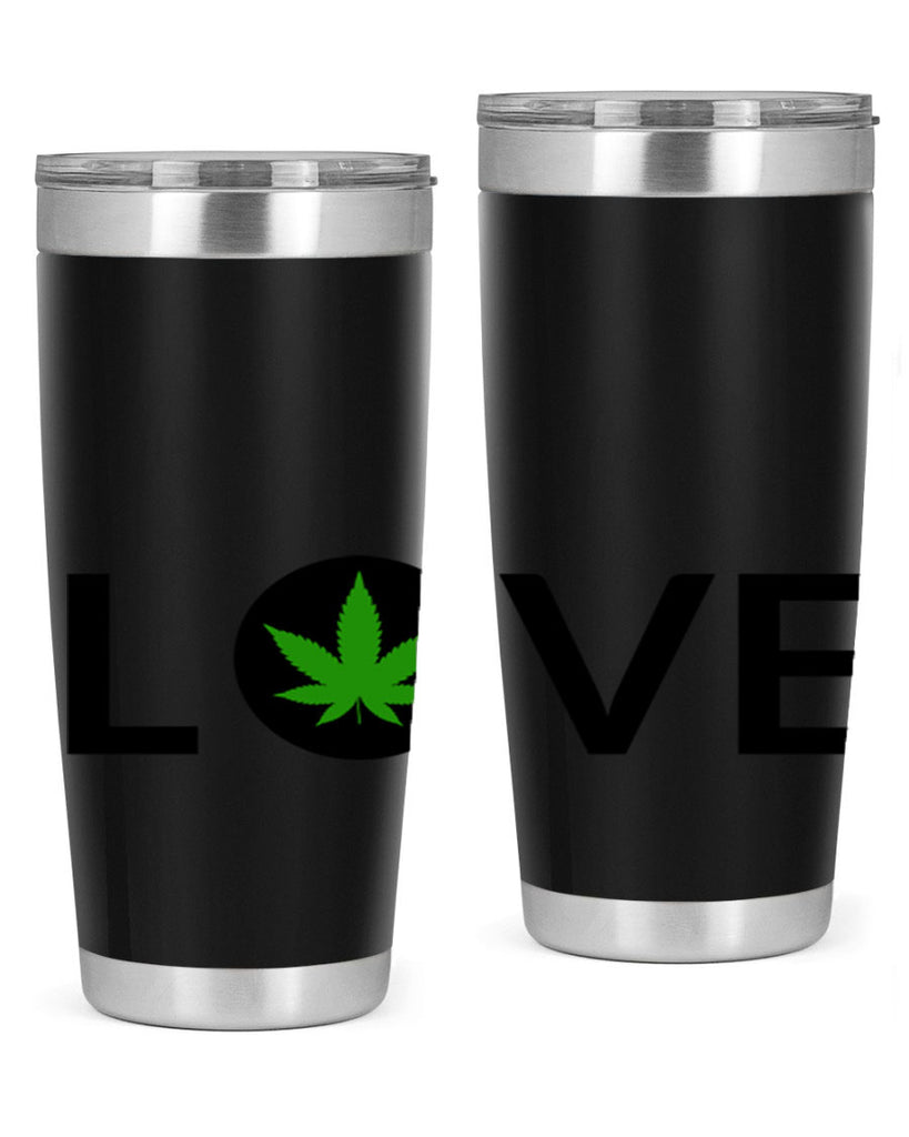 love cannabis 189#- marijuana- Tumbler