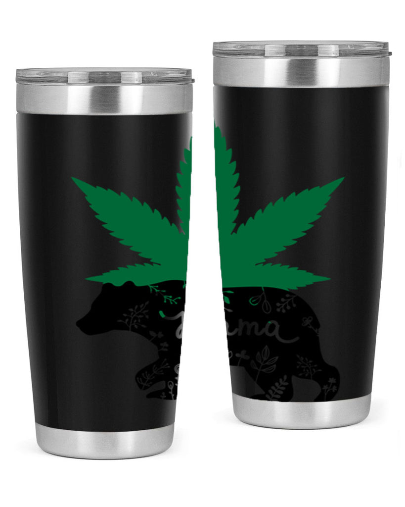 mama bear weed 196#- marijuana- Tumbler