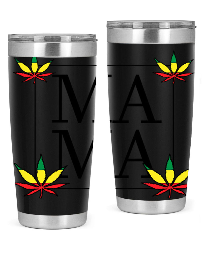 mama weed 197#- marijuana- Tumbler