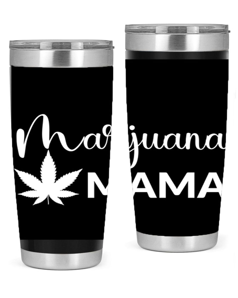 marijuana mama 202#- marijuana- Tumbler